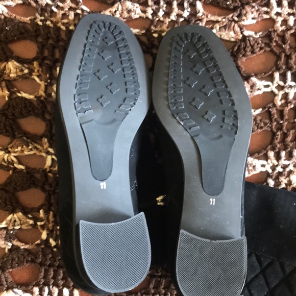 Aquatalia Black Quilted & Smooth Suede Booties  11 - Picture 6 of 8